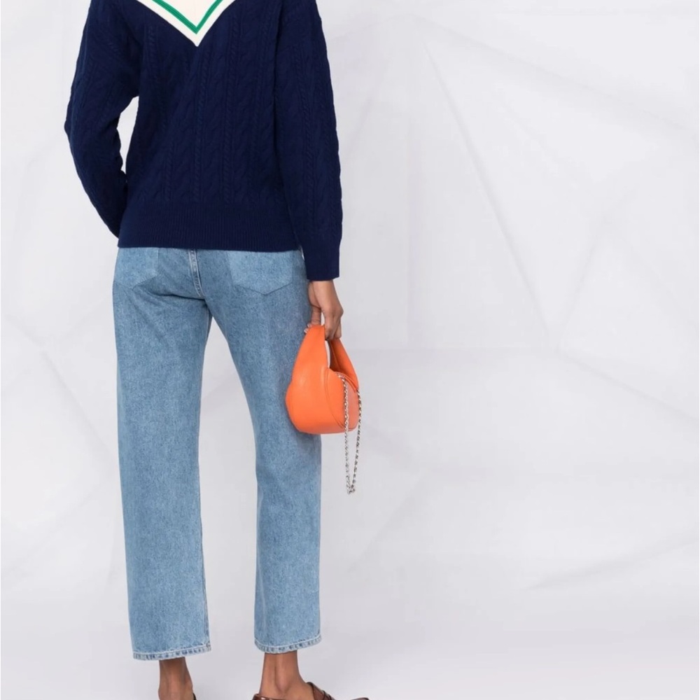 Sandro Guilhem Cable Knit Jumper Size 2 - Picture 4 of 7